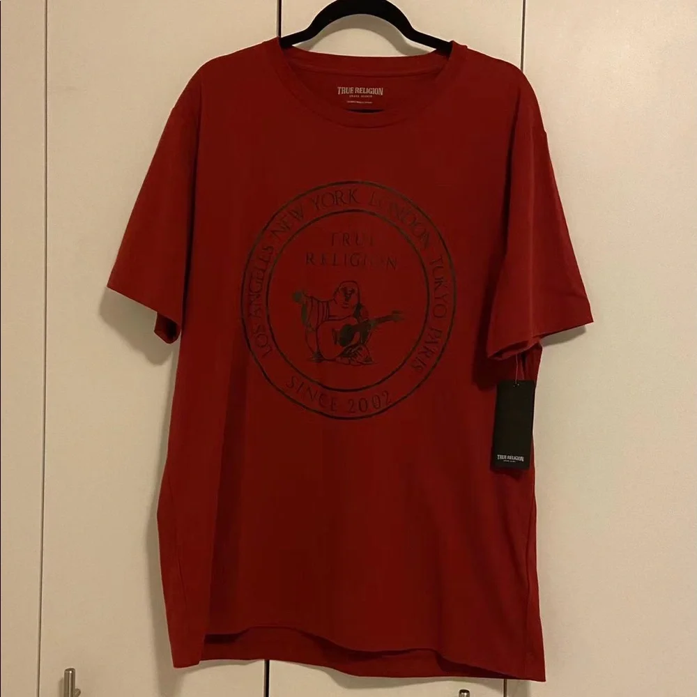 Men's True Religion Buddha Logo Tee Size XXL